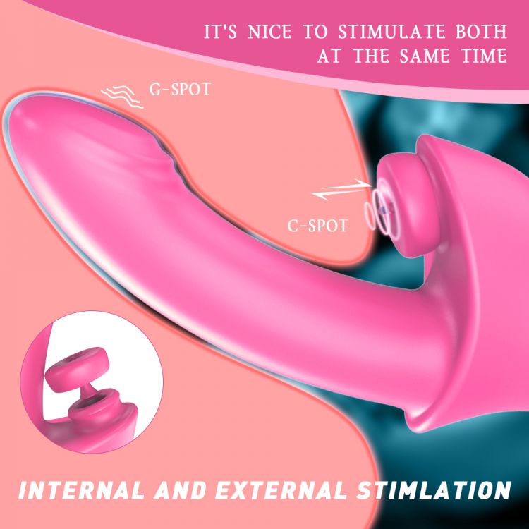 Removable body vibrator clitoral g-spot sucking HL-S342